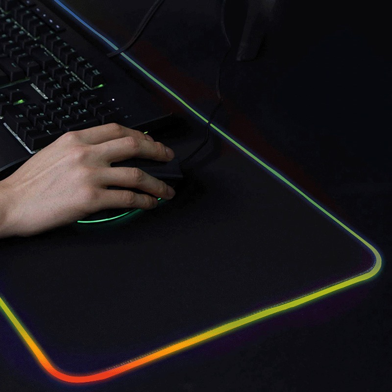 Tapis De Souris Gamer INCA IMP-022 RGB - Noir - Image 4