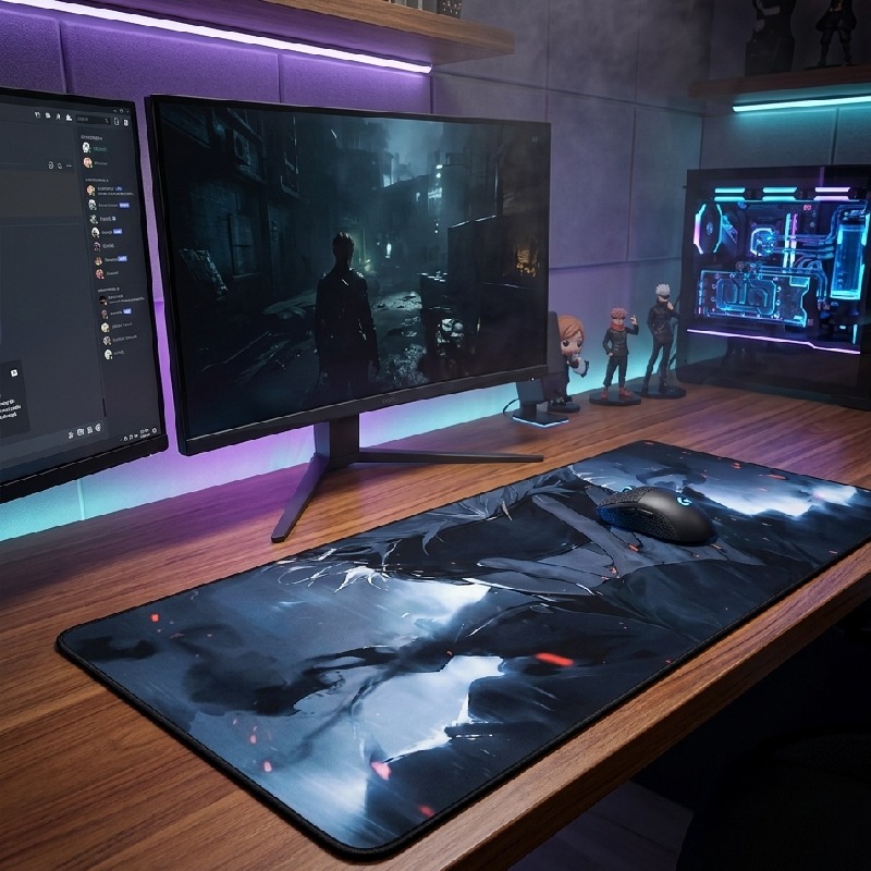 Tapis de Souris Gamer 40x90 Jujutsu Kaisen Gojo Satoru - Image 2