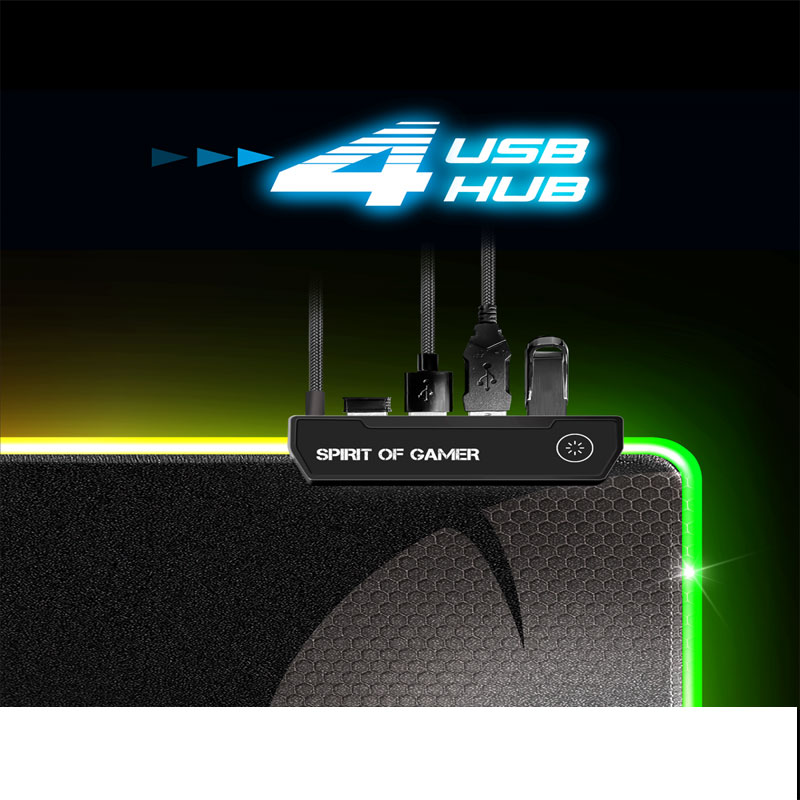 tapis-de-souris-gamer-spirit-of-gamer-darkskull-hub-xxxl-rgb-noir - Image 3