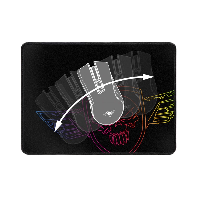 Tapis de souris Gamer SPIRIT OF GAMER DARKSKULL M - Noir - Image 4