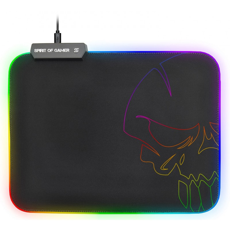 Tapis de Souris Gamer SPIRIT OF GAMER RGB M - Noir, Photo boutique MyTek chez MyTek