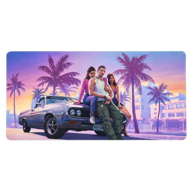 Tapis de Souris Gamer XXL GTA 6 400 x 900 mm - Assortie