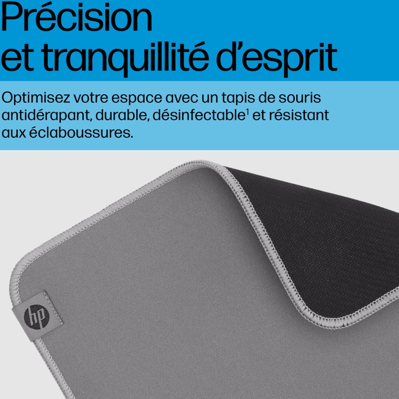 Tapis de Souris HP Désinfectable 100 - Gris - Image 5