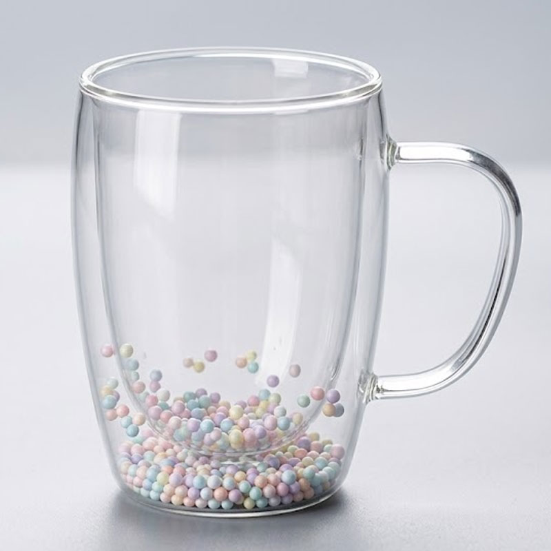 Tasse A Café Double Paroi Décoratif - 400ml - Image 2