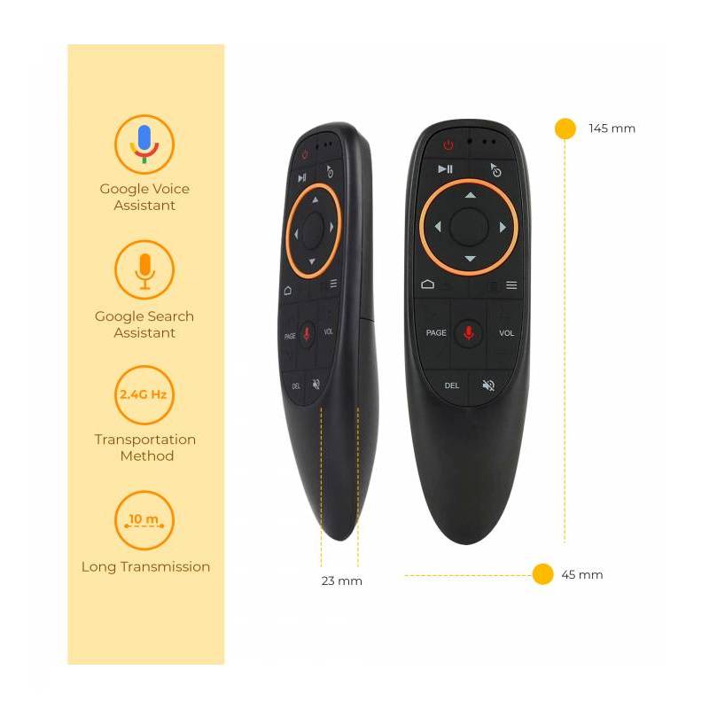 Télécommande M6AIR avec Air Mouse pour Smart TV et Android TV Box - Image 4