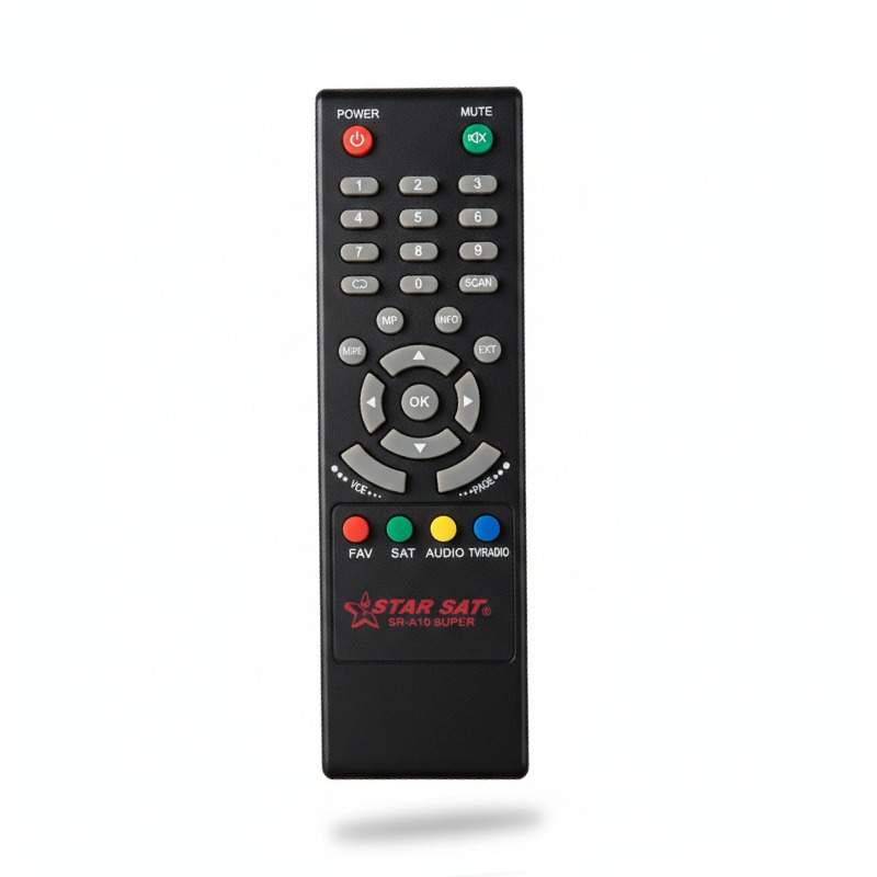 Télécommande pour TV STARSAT A10/M20/S10 - Noir
