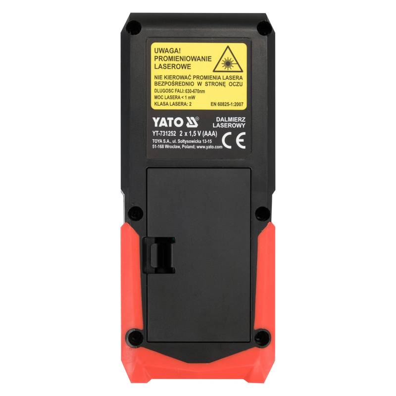 Télémètre Laser YATO YT‑731252 100M 0~40˚C - Rouge - Image 6