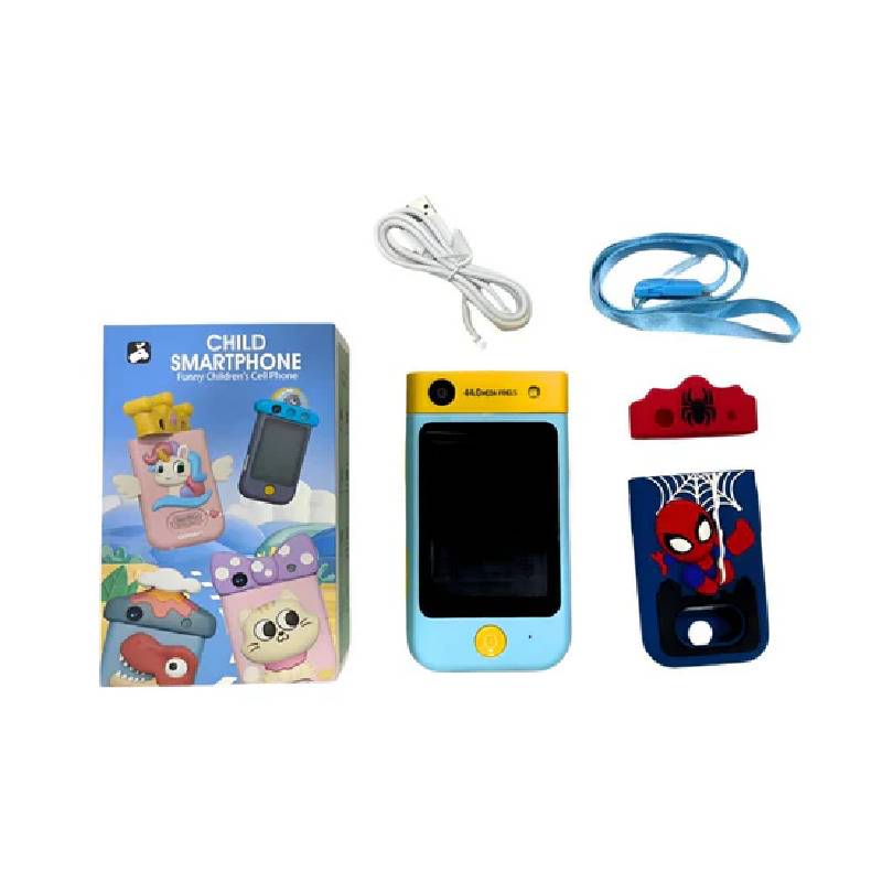 Téléphone Appareil Photo Enfant X19 avec Jeux Intégrés - Spiderman - Image 2
