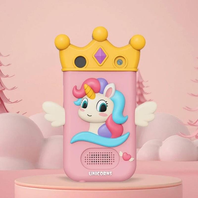 Téléphone Appareil Photo Enfant X19 avec Jeux Intégrés - Unicorn - Image 2