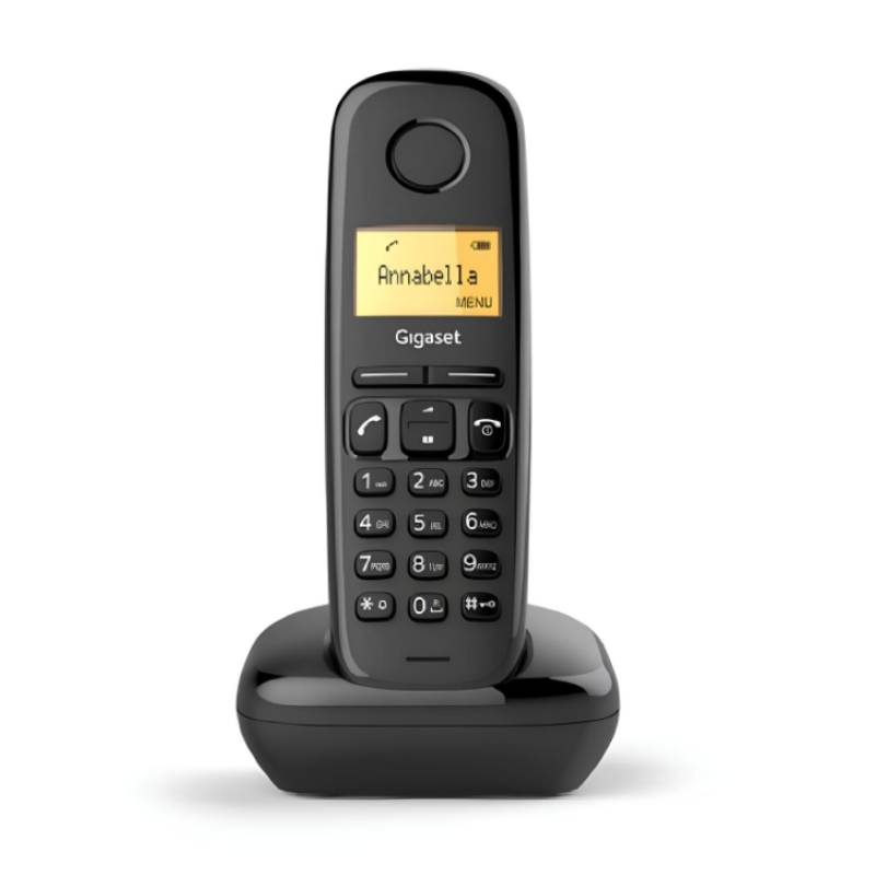 Téléphone Fixe Sans Fil Gigaset A170 DECT avec Écran Rétroéclairé