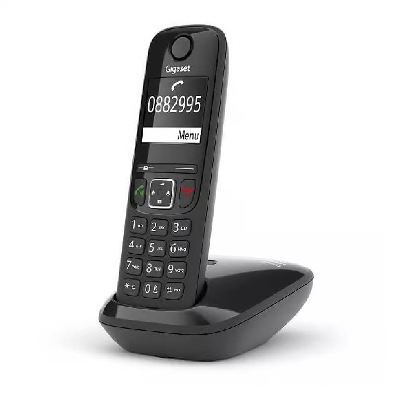 Téléphone Fixe Sans Fil Gigaset AS690 - Noir - Image 2