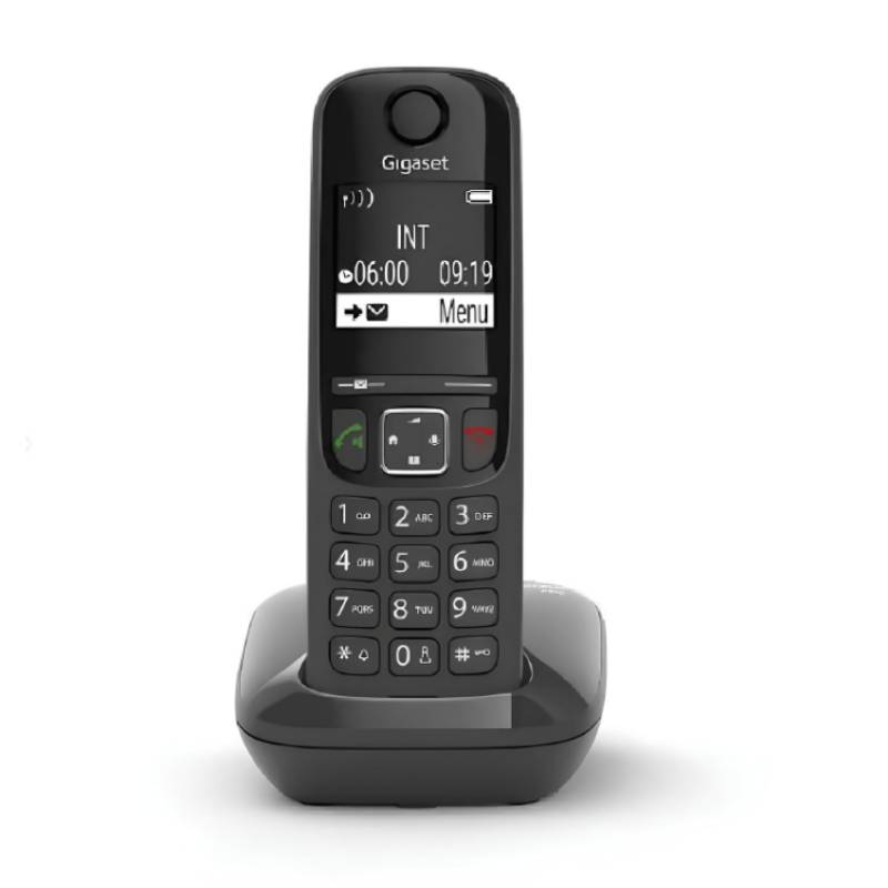 Téléphone Fixe Sans Fil Gigaset AS690 - Noir