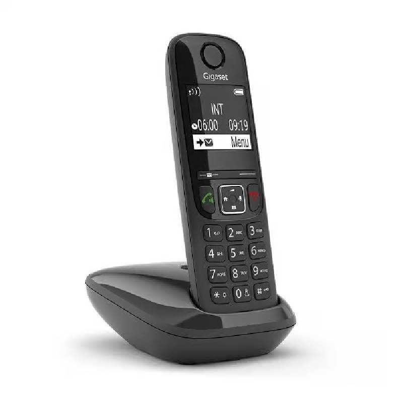Téléphone Fixe Sans Fil Gigaset AS690 - Noir - Image 3