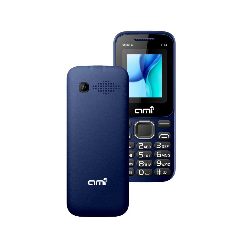 Téléphone Portable AMI C14 Style 4 -Bleu Noir