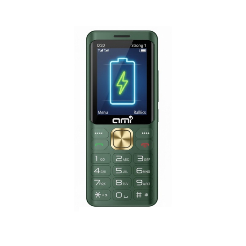 Téléphone Portable AMI D20 Strong 1- Couleur Vert