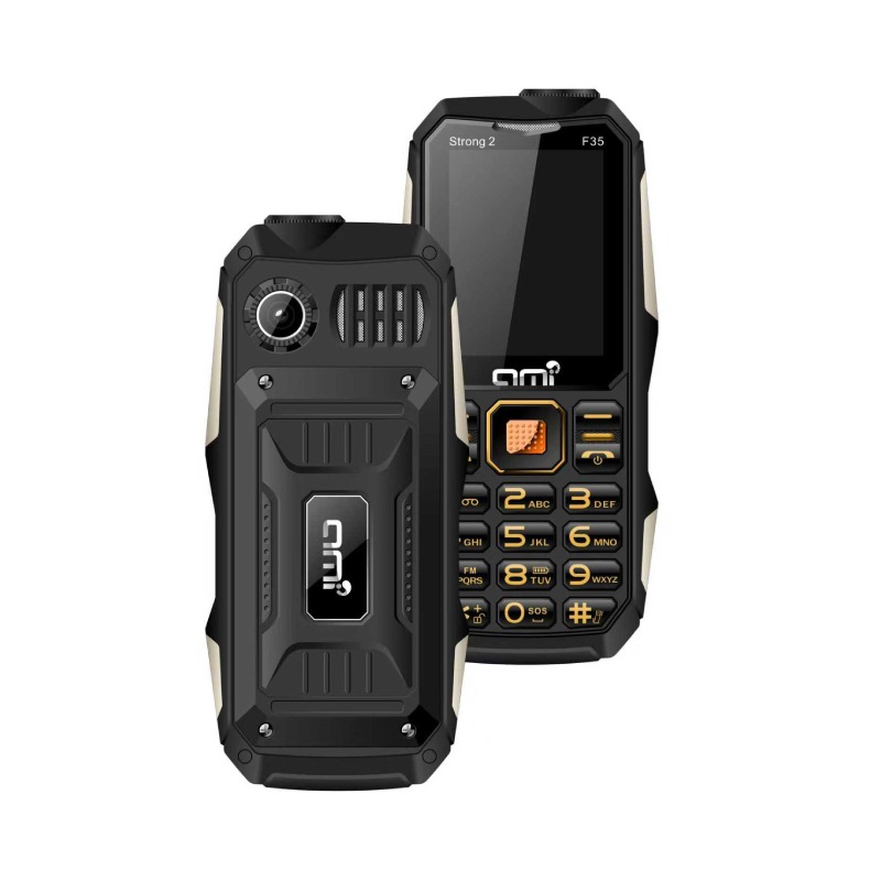 Téléphone Portable AMI F35 Strong 2 - Noir Champagne