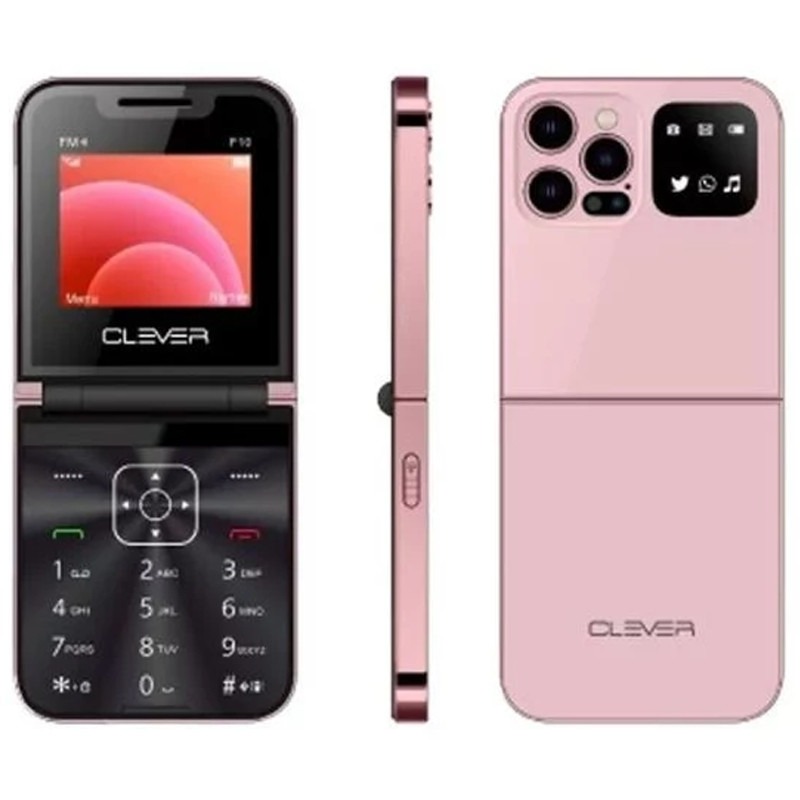 Téléphone Portable Clever F10 - Rose, Photo boutique MyTek chez MyTek