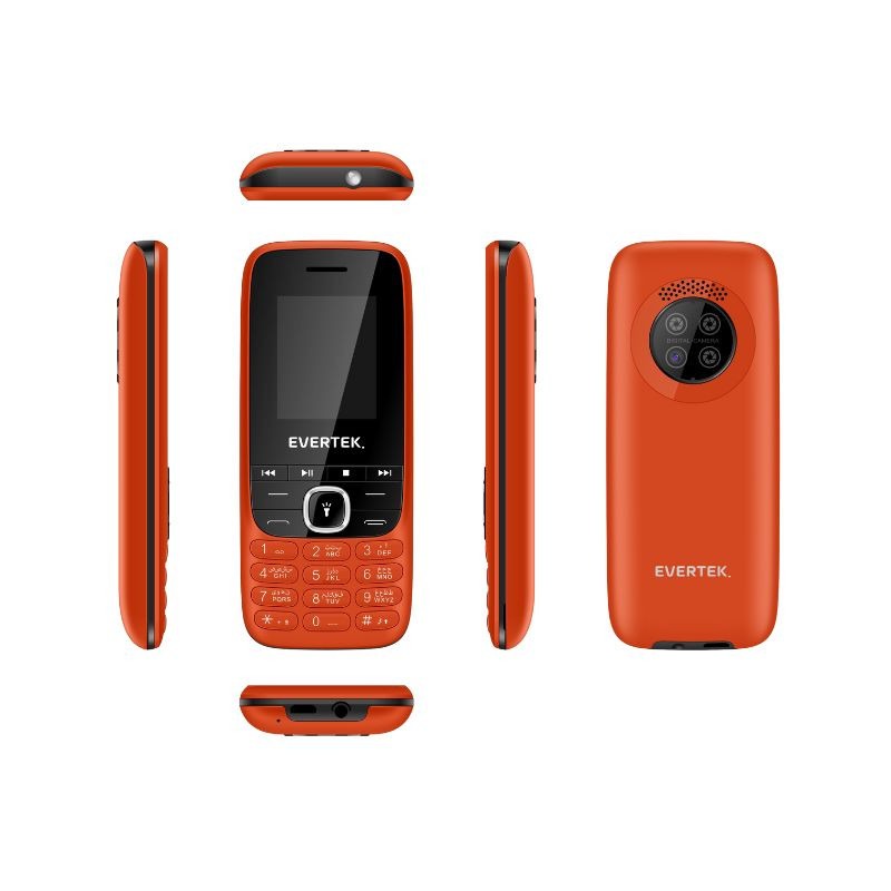 Téléphone Portable EVERTEK EX18 - Orange - Image 2