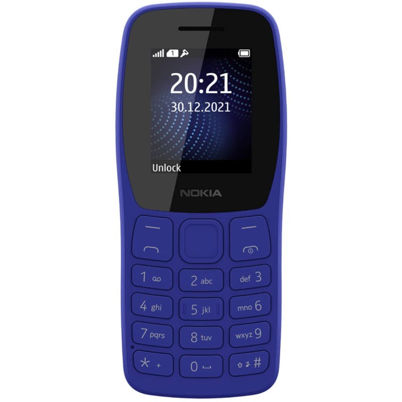 Téléphone Portable NOKIA 105 CRAZY 5 - Bleu - Image 2
