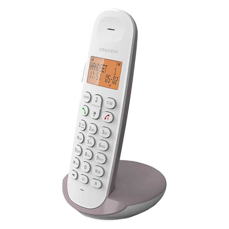 Téléphone Sans Fil DECT LOGICOM Iloa 150 Solo - Taupe