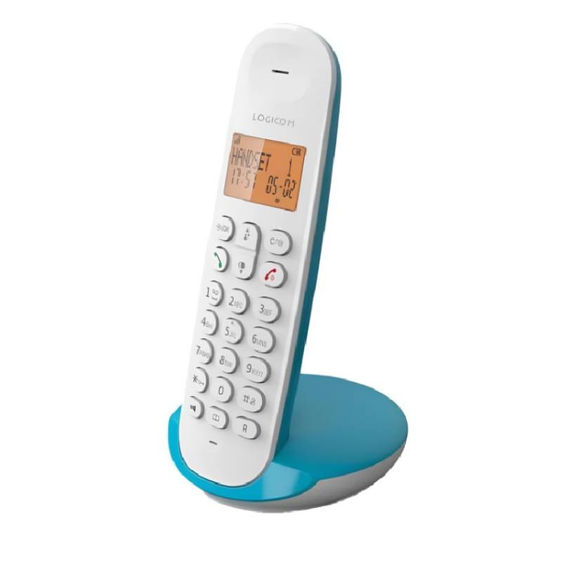 Téléphone Sans Fil DECT LOGICOM Iloa 150 Solo - Turquoise