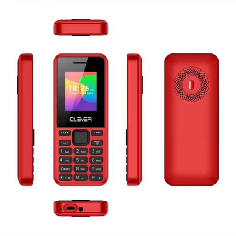 Téléphone Portable  Clever C4  - Rouge