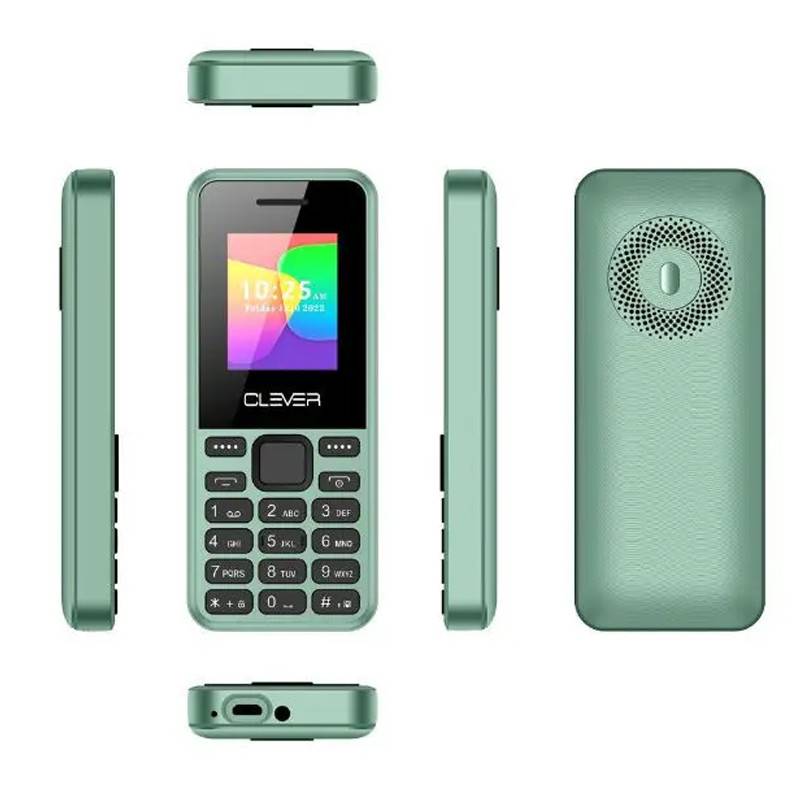 Téléphone Portable  Clever C4  - vert