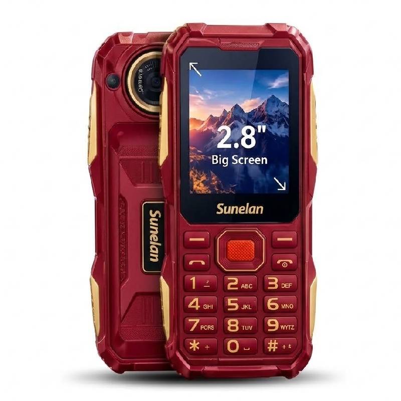 Téléphone Portable Sunelan Ultra 90 Red/Gold