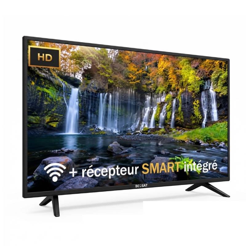 Téléviseur ECOSAT 32″ LED SMART TV Avec Récepteur Smart Intégrée - Image 2