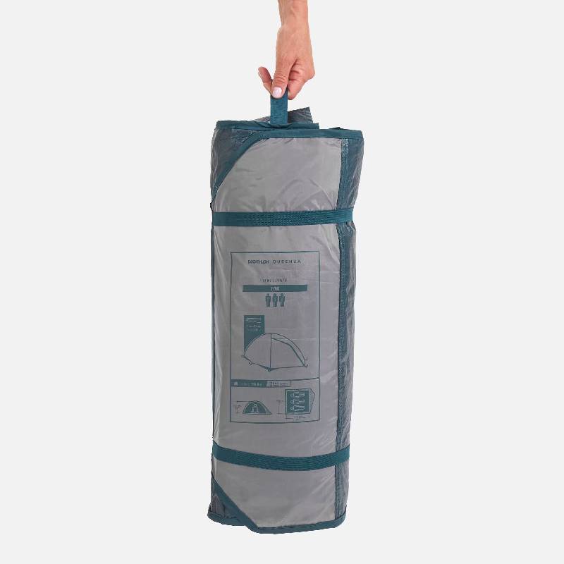 Tente de camping Decathlon MH100 3 places 2758193 - Gris - Image 3