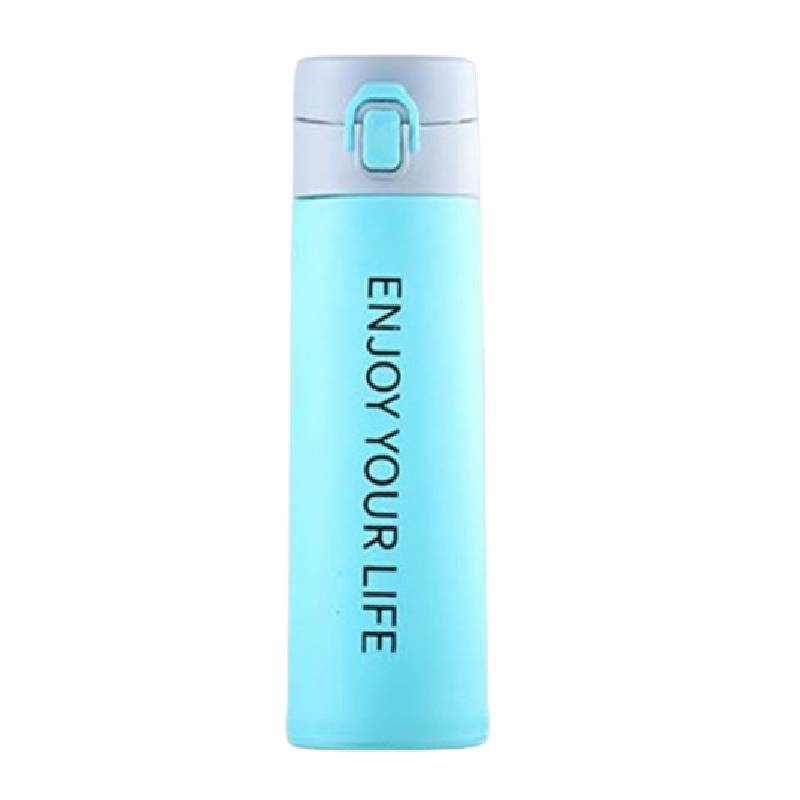 Tasse A Café ENJOY En Verre 400ml - Bleu