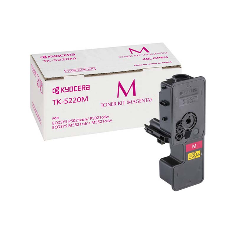KYOCERA TK-5220M Cartouche de tonerOriginal Magenta, Photo boutique MyTek chez MyTek
