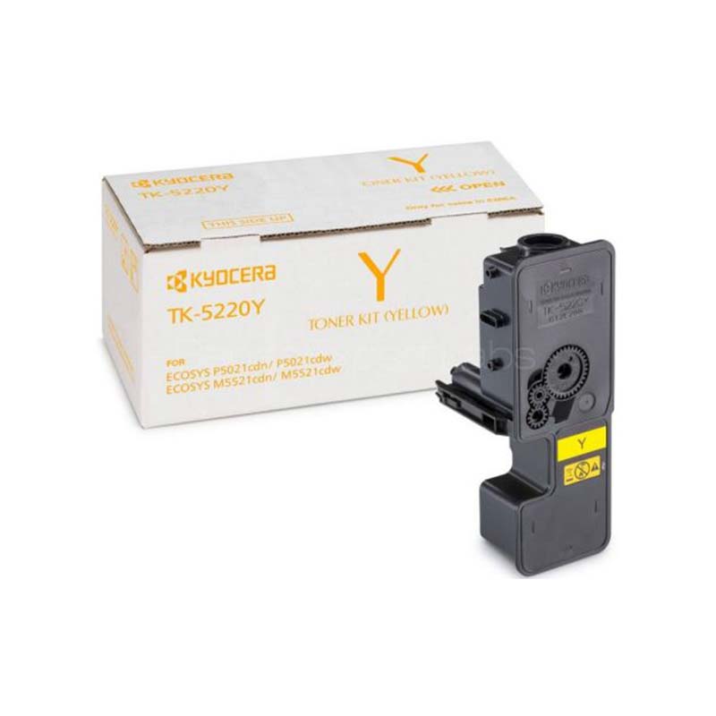 KYOCERA TK-5220Y Cartouche de tonerOriginal Jaune, Photo boutique MyTek chez MyTek