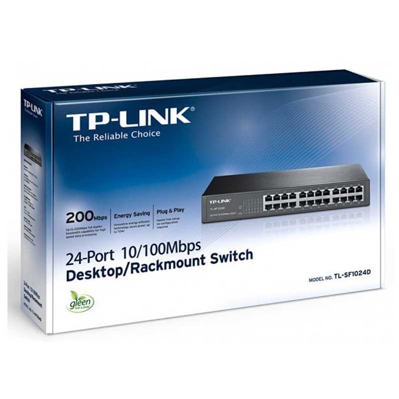 Switch TP-LINK TL-SF1024D 24 ports 10/100 Mbps - Image 3