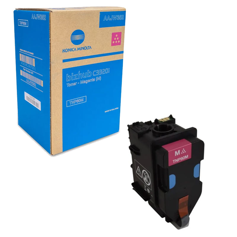 Konica Minolta TNP80M Cartouche de tonerCompatible Magenta, Photo boutique MyTek chez MyTek