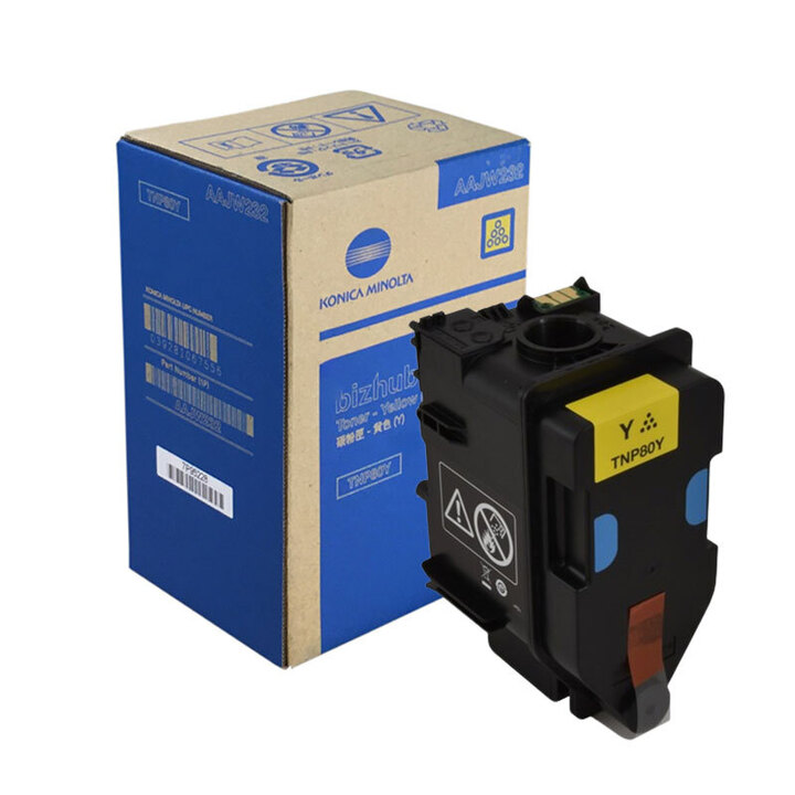Toner Laser Original KONICA MINOLTA TNP80Y - Jaune, Photo boutique MyTek chez MyTek