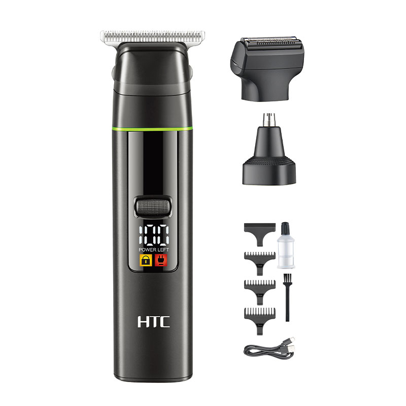 Tondeuse 3-en-1 Rechargeable HTC AT-1202 - Noir