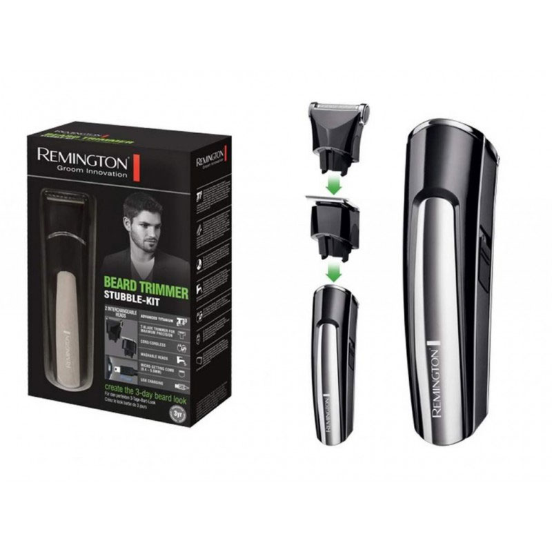Tondeuse à Barbe 2en1 REMINGTON MB4110 - Noir