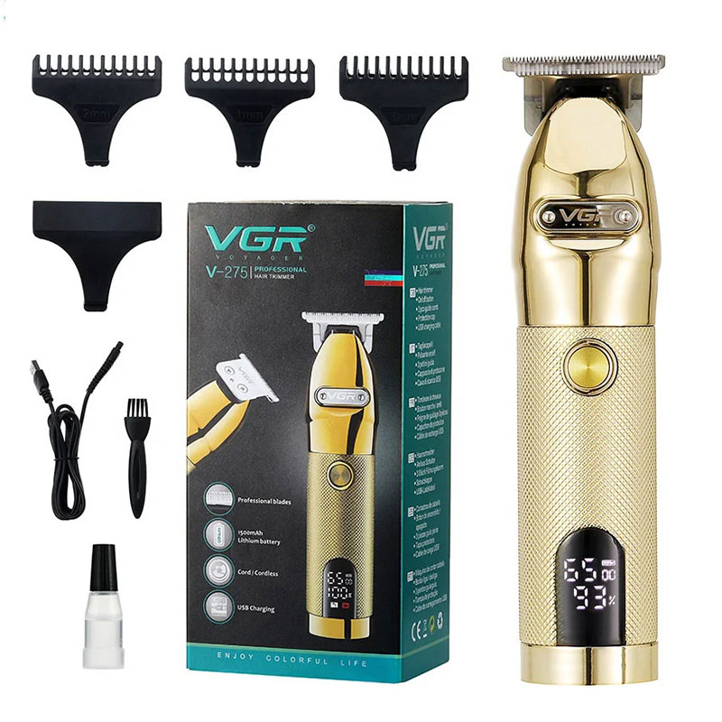 Tondeuse à Cheveux Pro Rechargeable VGR V-275 - Gold