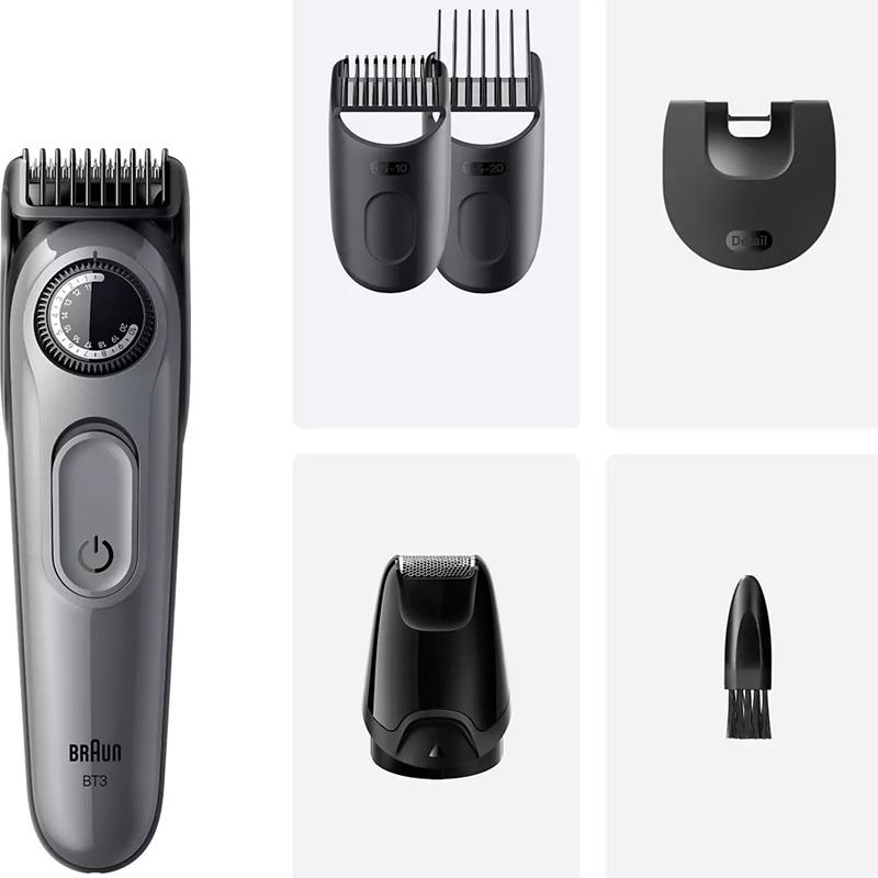 Tondeuse à Barbe BRAUN Série 3 BT3560 Rechargeable - Noir - Image 2