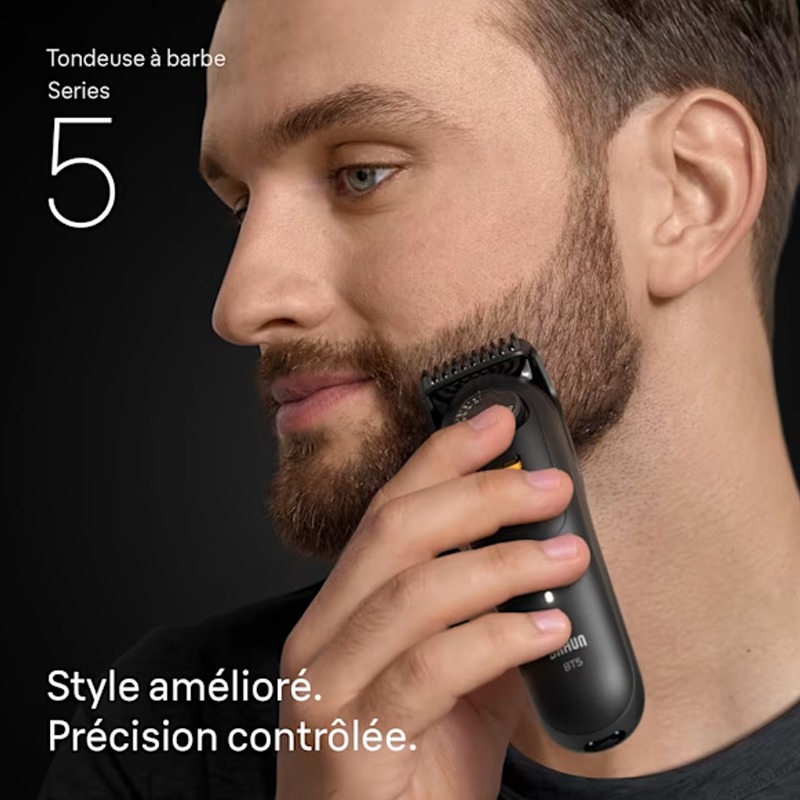 Tondeuse à Barbe BRAUN Série 5 BT5560 Rechargeable - Noir - Image 5