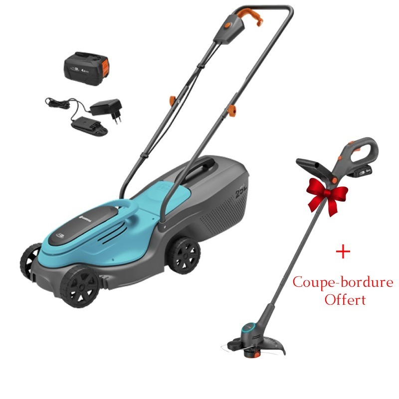 Tondeuse à Batterie GARDENA PowerMax P4A 30/18V