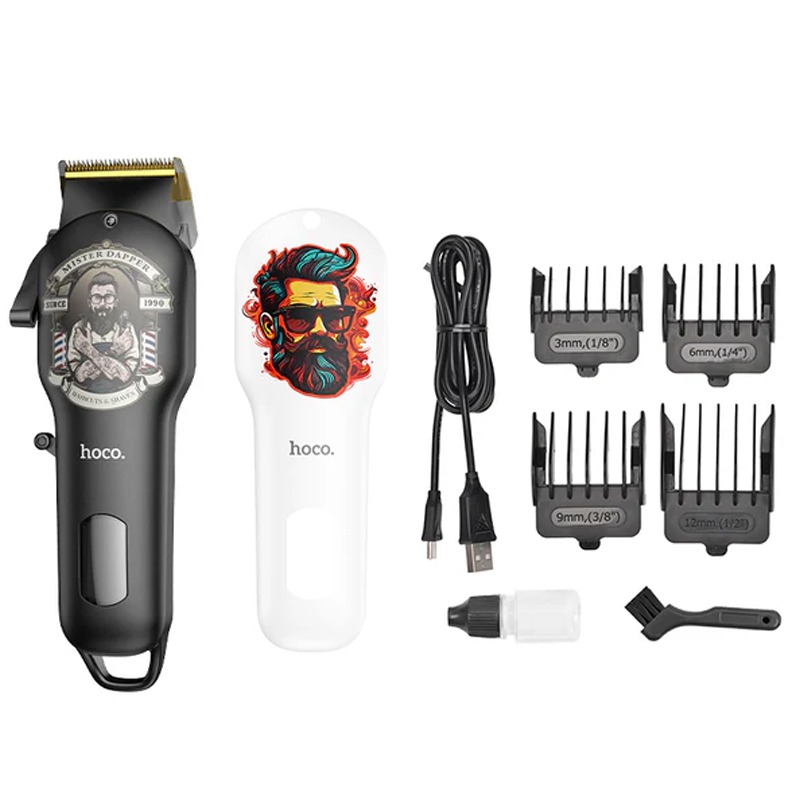 Tondeuse à Cheveux Électrique HOCO HP20 - Noir