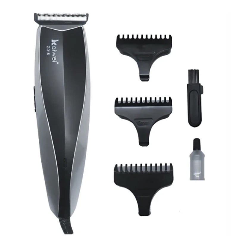 Tondeuse à cheveux RECHARGEABLE 3en1 KAIWEI Z-316 - Gris