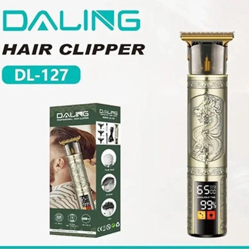Tondeuse à Cheveux Rechargeable DALING DL-127 - Gold - Image 3