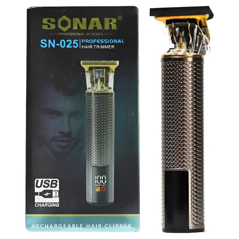 Tondeuse à Cheveux Rechargeable SONAR SN-025 - Noir - Image 2