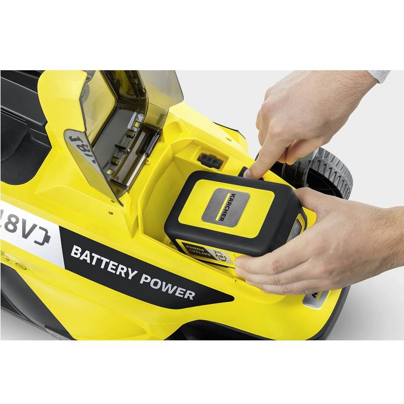 Tondeuse à Gazon Sans Fil Kärcher LMO 18-33 18V - Noir et Jaune - Image 4