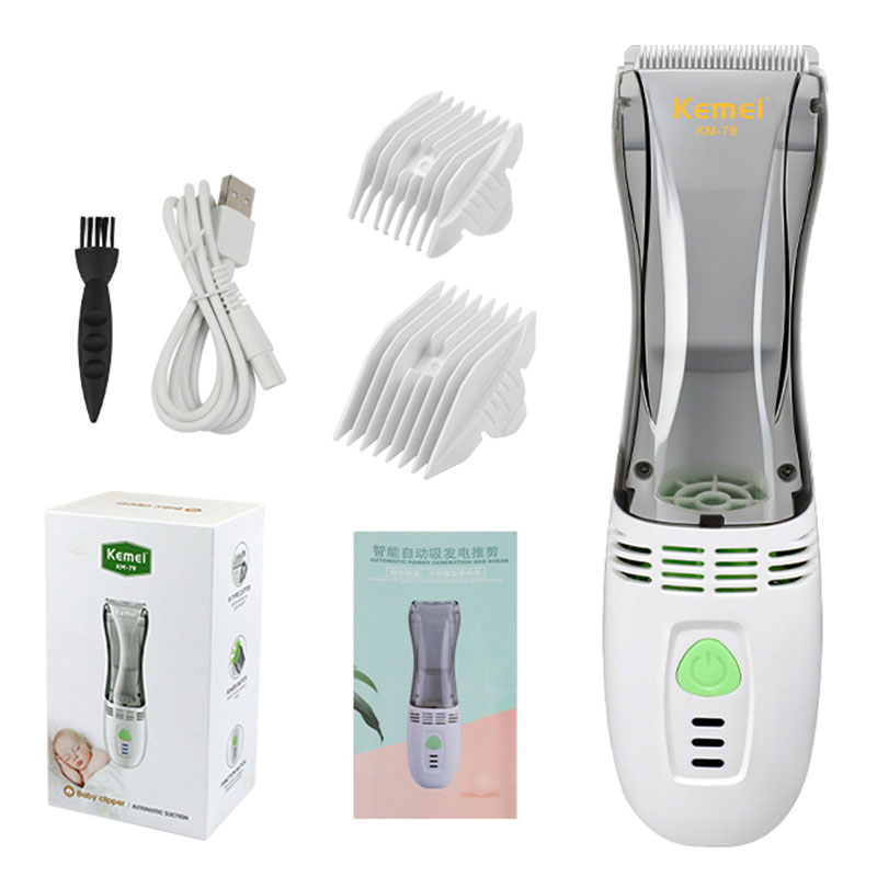 Tondeuse Cheveux pour Bébé KEMEI KM-79 - Blanc