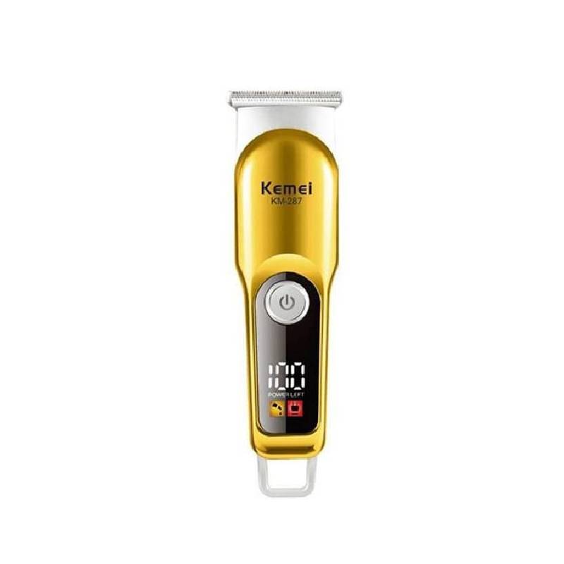 Tondeuse Cheveux KEMEI KM-287 Avec Écran LED - Gold