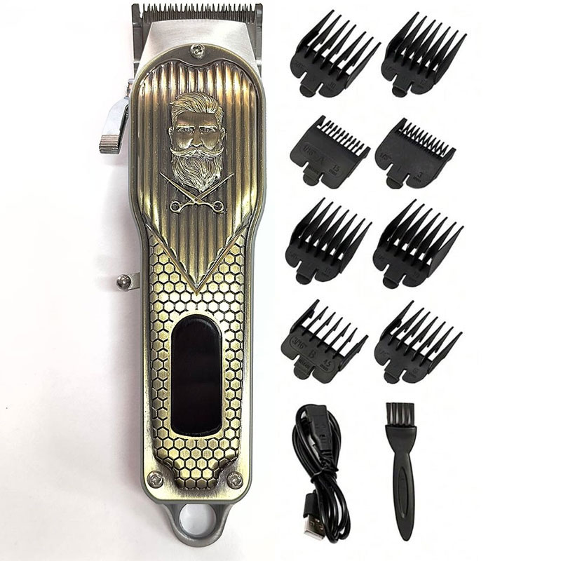 Tondeuse à Cheveux PRO Rechargeable DALING DL-1753 - Gold